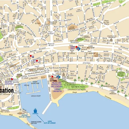 Maisonnette Bas Suquet, 200m Plages, 700m Palais, Au Calme * קאן